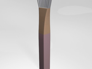 face mask brush 01 3D Model