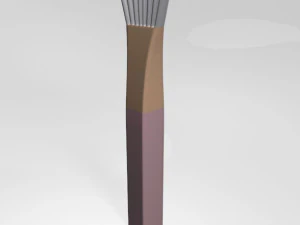 Face mask brush 01 3D Model