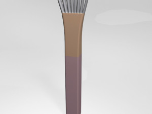 face mask brush 01 3D Model