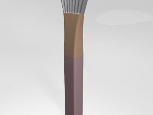 face mask brush 01 3D Model