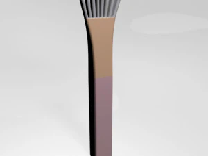 Face mask brush 01 3D Model
