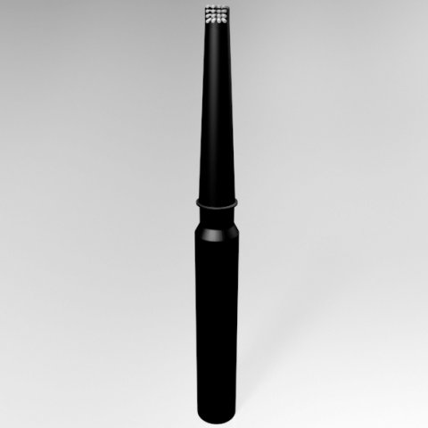 electric toothbrush 01 3D Model .c4d .max .obj .3ds .fbx .stl .blend 