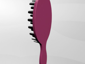 Hair brush 02 3D Model