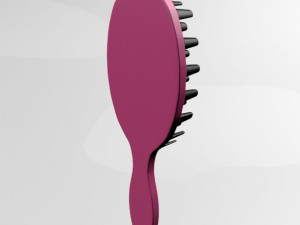 Hair brush 02 3D Model