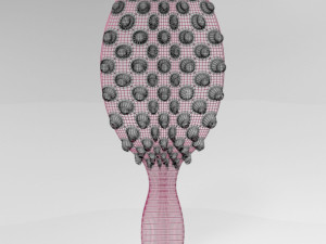Hair brush 02 3D Model