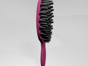 Hair brush 02 3D Model