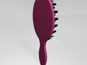 Hair brush 02 3D Model