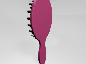Hair brush 02 3D Model