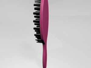 Hair brush 02 3D Model