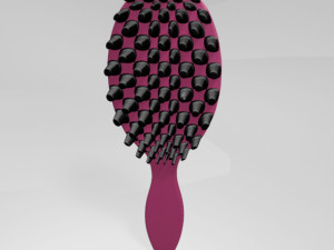 Hair brush 02 3D Model