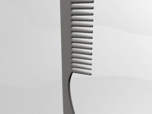 hair comb 01 Model 3D