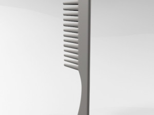 hair comb 01 Model 3D