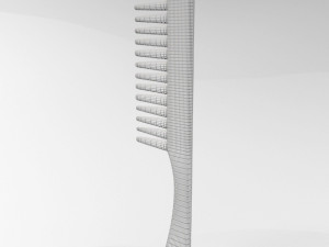 hair comb 01 Model 3D