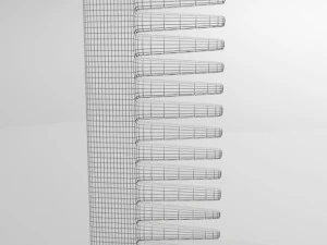 Hair comb 01 3D Model