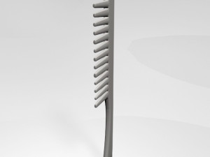 hair comb 01 Model 3D