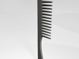 hair comb 01 Model 3D