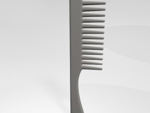 hair comb 01 Model 3D