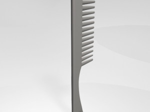 hair comb 01 Model 3D