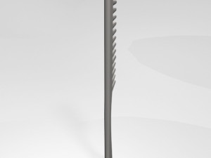 hair comb 01 Model 3D