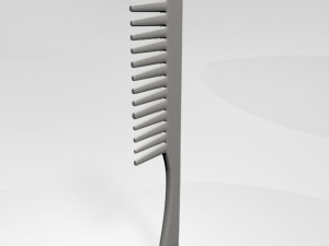 hair comb 01 Model 3D
