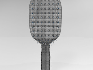 hair brush 03 3D Модель