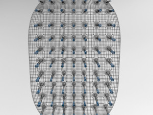 hair brush 03 3D Модель