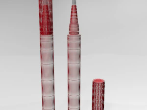 Teeth whitening pen 01 3D Model