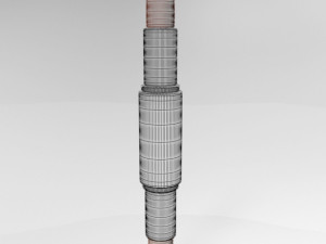 makeup stick 01 3D मॉडल