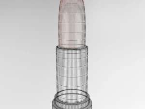 Makeup stick 01 3D Model
