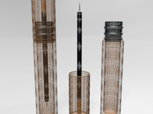 False lash effect mascara 04 Modèle 3D