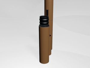 False lash effect mascara 04 Modèle 3D