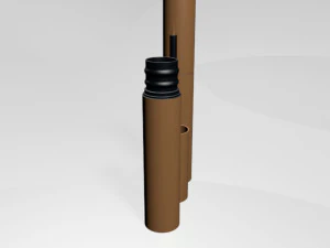 R&iacute;mel com efeito de c&iacute;lios posti&ccedil;os 04 Modelo 3D