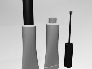 brow glue tube 01 Modello 3D
