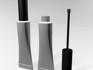 brow glue tube 01 3D Model