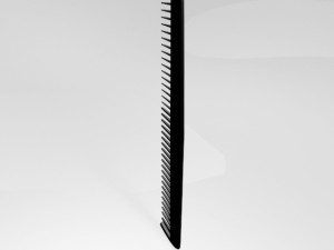 hair comb 02 3D Model