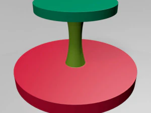 Sit and spin toy 01 3D Model