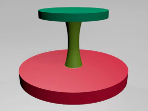 Sit and spin toy 01 3D Model
