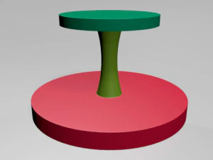 Sit and spin toy 01 3D Model