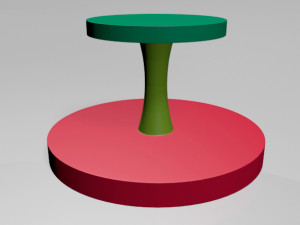 sit and spin toy 01 3D 모델