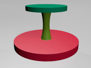 sit and spin toy 01 3D 모델