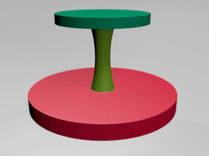 Sit and spin toy 01 3D Model