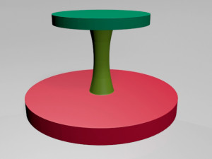 sit and spin toy 01 3D 모델