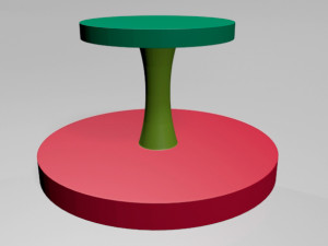 sit and spin toy 01 3D 모델