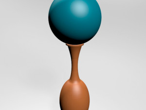rattle and rock maracas 01 3D Model