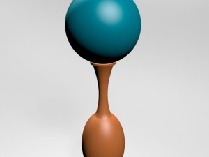 rattle and rock maracas 01 3D Model
