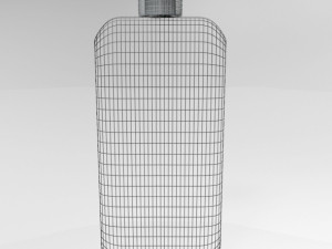 shampoo bottle 01 3D Модель