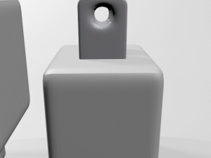 usb-c power adapter 01 3D Model