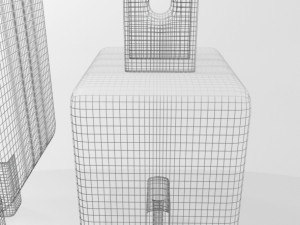 usb-c power adapter 01 3D Model