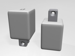 usb-c power adapter 01 3D Model
