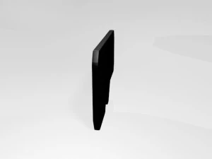 Micro sd card 01 3D Model